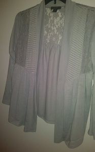 Gray Cardigan